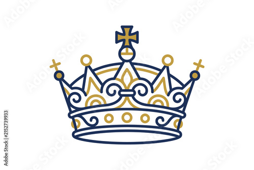 Obraz na płótnie Royal Crown Vector Illustration
