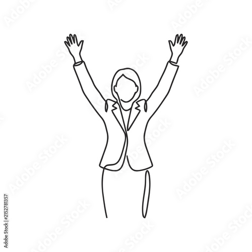 vector illustration of a man and woman holding hands