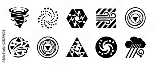 Weather Icons, Storms, Wind, Tornado, Rain Icons