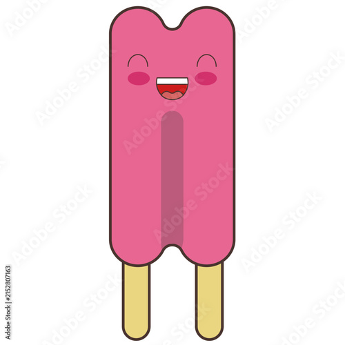 ute Ice Cream Mascot Character Editable SVG Vector Illustration, Adorable Cartoon Dessert Character Design, PNG, EPS, AI for Branding, Stickers, Packaging & Web Design