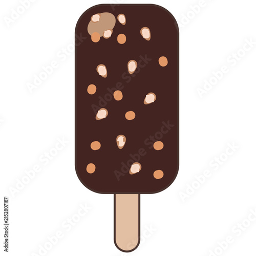 ute Ice Cream Mascot Character Editable SVG Vector Illustration, Adorable Cartoon Dessert Character Design, PNG, EPS, AI for Branding, Stickers, Packaging & Web Design