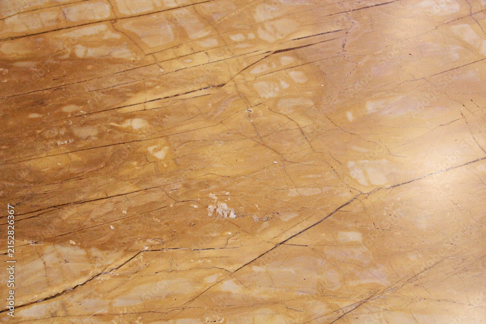 Fototapeta premium Orange Brown Marble Texture with Giallo Antico Type Background