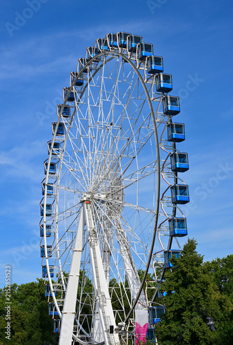 Riesenrad auf dem Landesgartenschau in Neuss, Deutschland