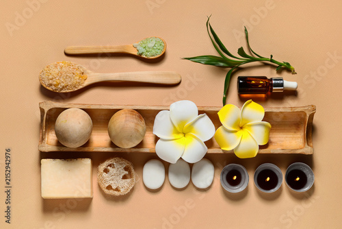 Spa supplies and burning ca...