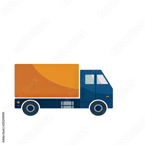 Truck illusration, Fast moving shipping delivery truck, Commercial,Logistics and delivery solid icon, Shipping, transportation, package icons collection, 
Van template for car branding, Cargo van,