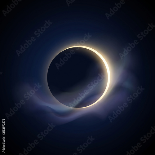 Dramatic Solar Eclipse