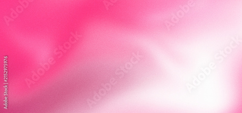 Konstfotografi Abstract gradient hot pink and white background stock with grain noise texture