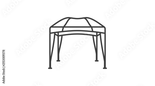 Pop-Up Canopy Tent Icon