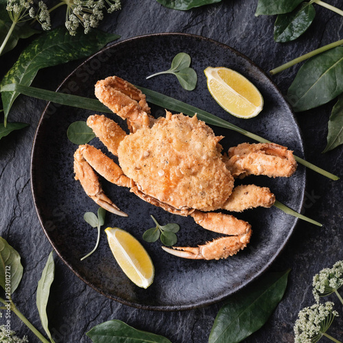 Thai Soft Shell Crab with Garlic Pepper