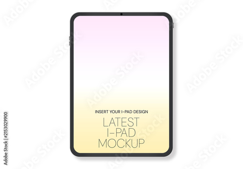 Latest i-Pad Mockup