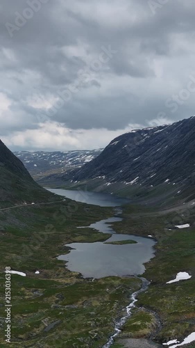 mountain lake in the mountains
