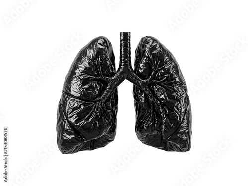 Black Garbage Bag Lungs