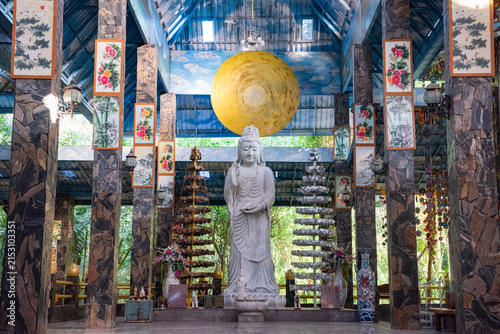Obraz na plátně THAILAND KHON KAEN WAT PA TAMMA UTTHAYAN