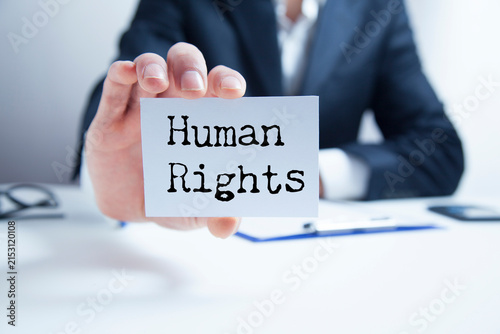 Konstfotografi text human rights in the paper