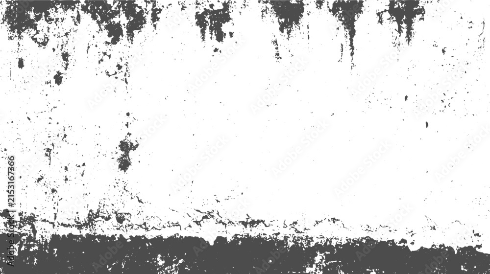 Obraz premium Old Grunge Wall Background, Aged Weathered Surface with Rough Texture.