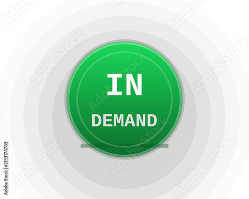 Canvas Print Recommended star badge with thumbs award style