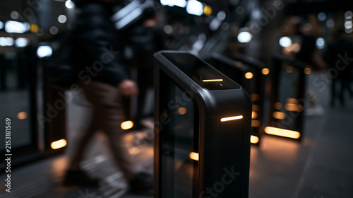 Smart Access Gate at Public Transit Station