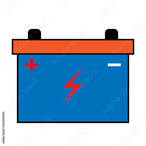 Battery and Energy Storage Icon 