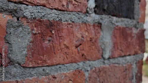 old wall with bricks background