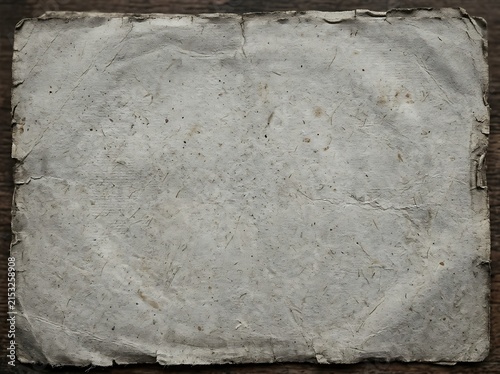 Grey grungy recycled handmade paper texture background with recycled handmade background material