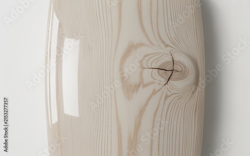 Close-up of natural wood grain with knot detail photorealistic texture vector