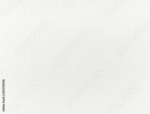 Konstfotografi Vertical canvas paper grain runs through a white artist sheet with finely presse