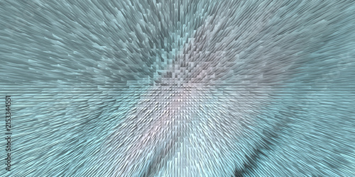Abstract 3d geometric background with sharp spikes and light blue gradient
