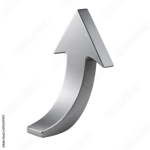 Premium 3D Dynamic Arrow Luxury Corporate Directional Design