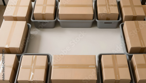 Holiday E-Commerce Fulfillment Setup: Order Processing Layout