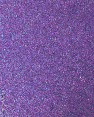 Fotografía Rich purple crystal macro texture, square abstract iridescent mineral surface ba