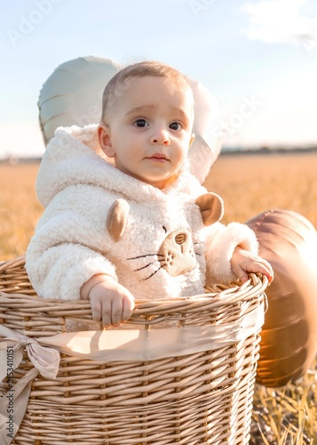 baby in basket