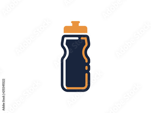 Isolated Sports Water Bottle Icon