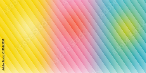 Diagonal rainbow stripes background with colorful gradient pattern and geometric design.