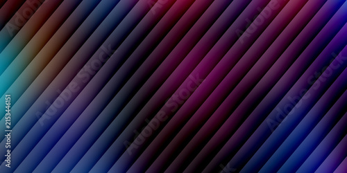 Diagonal striped abstract background with gradient of blue purple and brown tones.