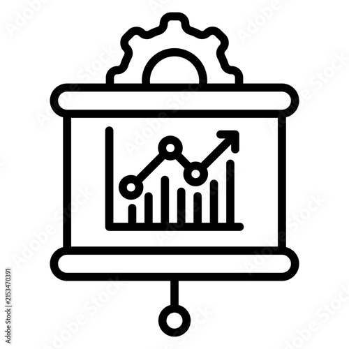 data outline icon