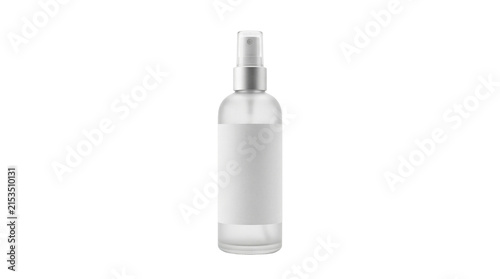 Foto Blank spray bottle mockup isolated PNG with Transparent Background