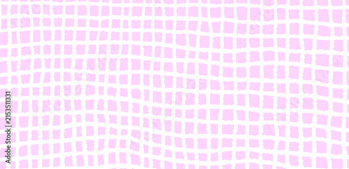 Hand-drawn checkered pattern with a charming, whimsical feel soft, natural grid-check pattern illustration, hand-drawing, grid illustration, background, purple 2