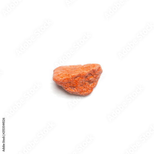 bright artificially colored decorative stone