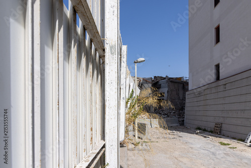 Foto Abbattimento Vele di Scampia Napoli