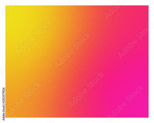 Abstract Grainy Mesh Gradient Yellow Orange Magenta Vector Background