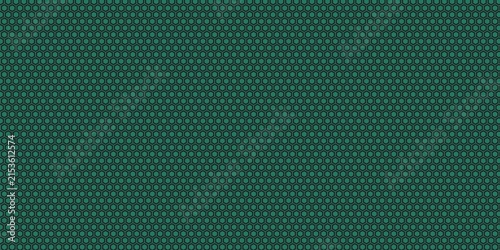 Obraz na płótnie Abstract kaleidoscope motion background with rows of tiny circles blinking fast and changing color