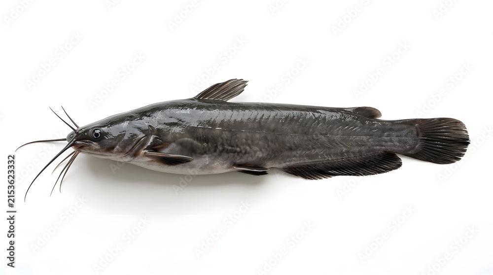 Fototapeta premium Magur fish isolated on white
