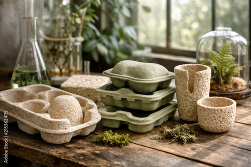 Mushroom Fiber Packaging with Sustainable Bio Based Material Innovation