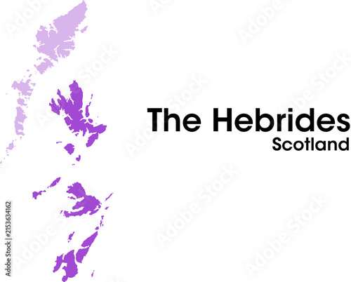 the hebrides scotland map in jpg 
