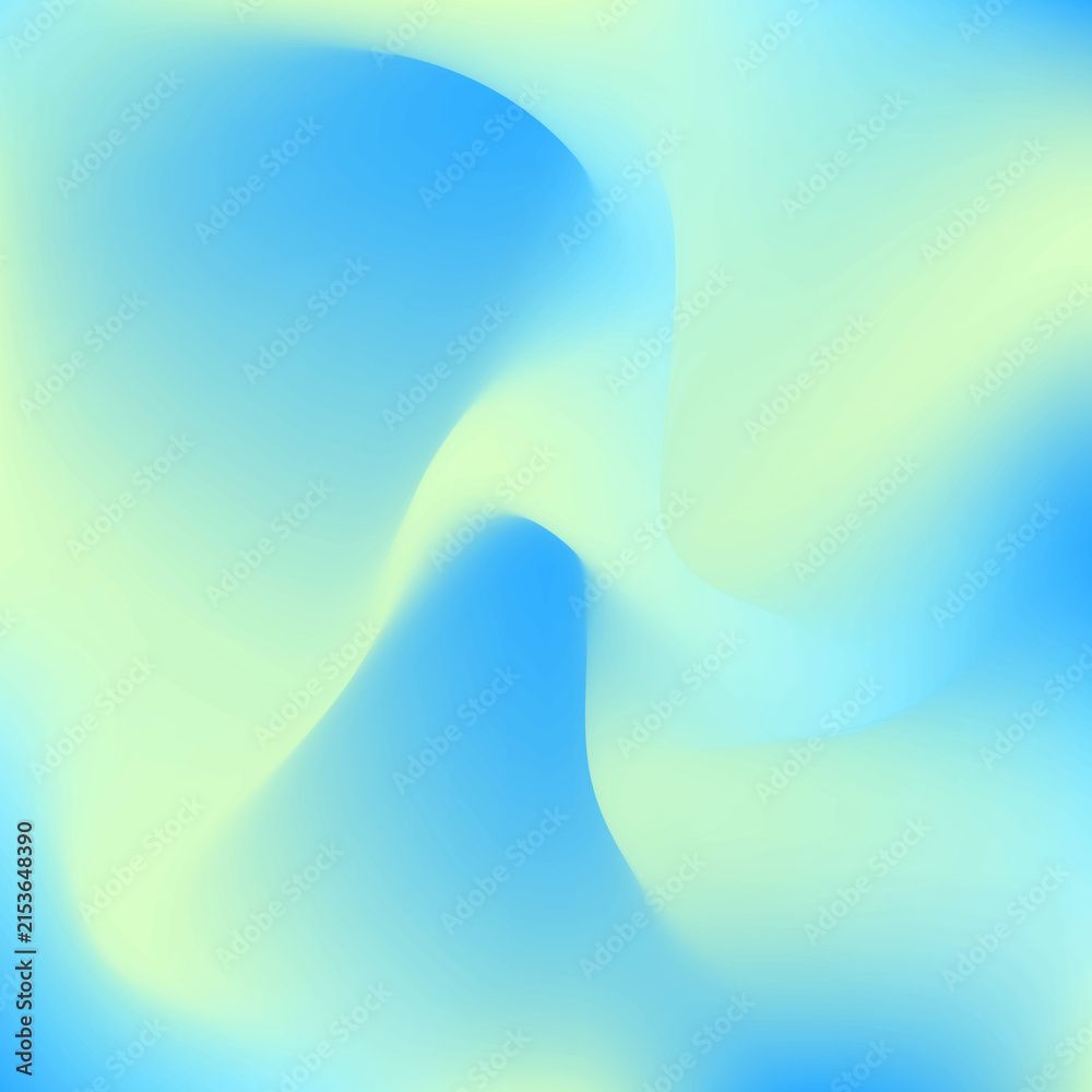 Fototapeta premium abstract colorful background. blue mint green neon light sea summer happy color gradiant illustration. blue mint green color gradiant background