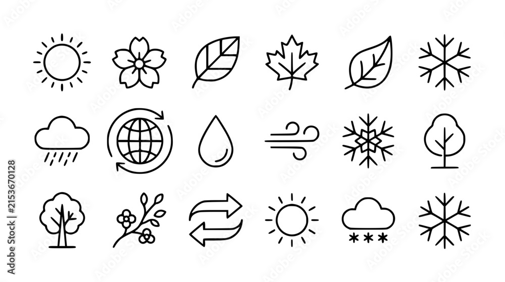 Fototapeta premium Corporate Development and Business Operations Line Icon Mega Set Featuring Data Analysis, Financial Progress, and Strategic Management Symbols