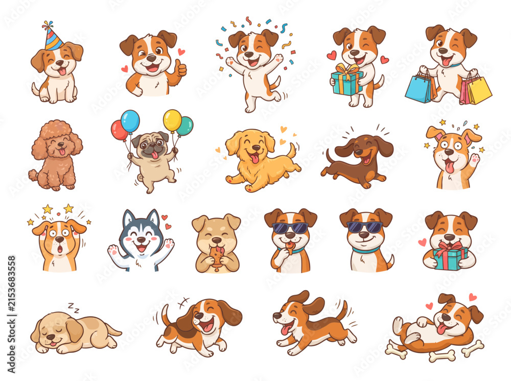 Obraz premium animals mascot character