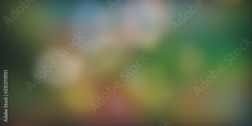 Foto Abstract soft focus background with colorful blurred shapes.