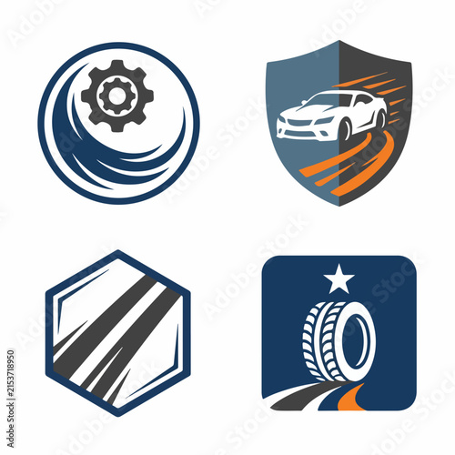 Automotive and Industrial Logo Collection.