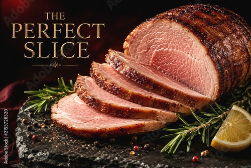 The Perfect Slice – Glazed Roasted Ham with Rosemary and Lemon